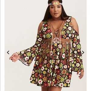 plus size hippy costumes